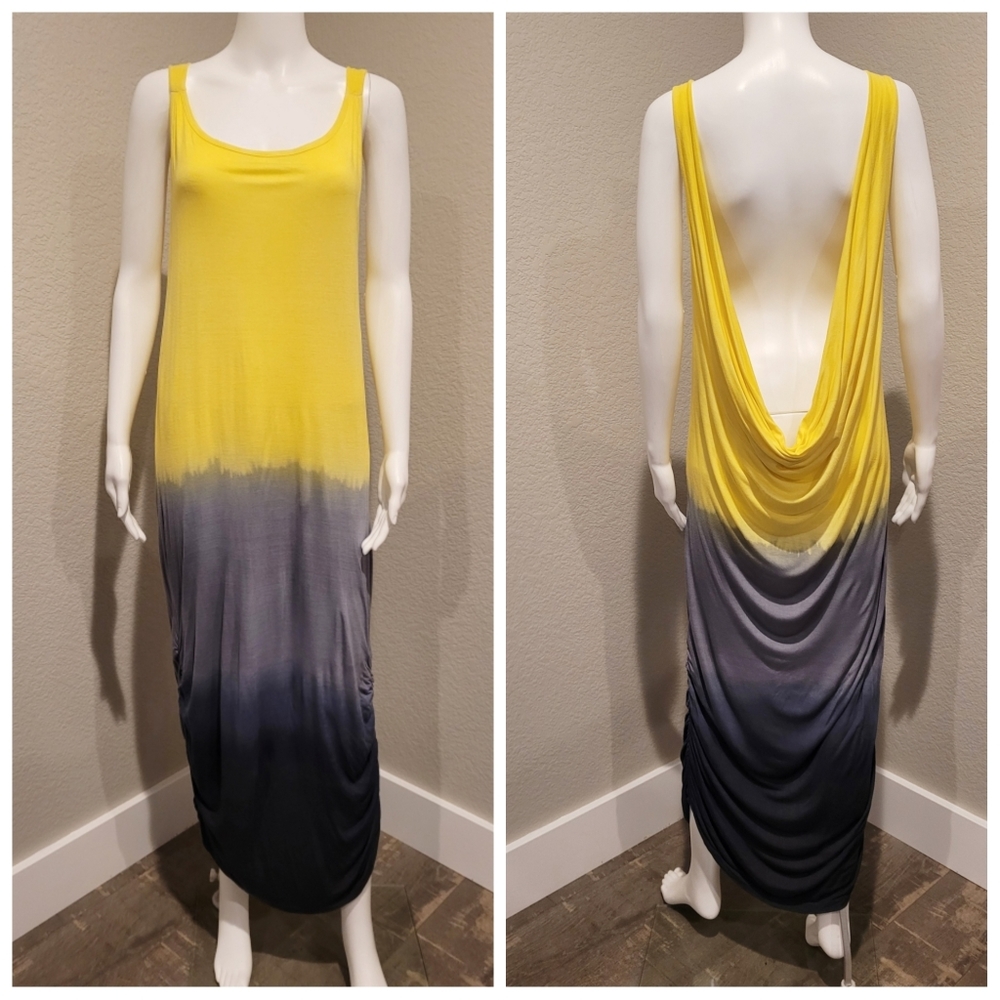 Tara Matthews designer jersey knit beach dress